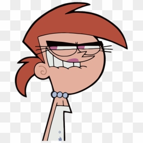 Cute Vicky Fairly Odd Parents, HD Png Download - evil face png