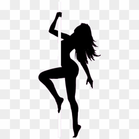 George Takei"s Ohmyyy Pod - Pole Dancer Silhouette, HD Png Download - stripper silhouette png