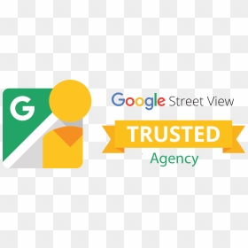 Google Maps Street View Logo , Png Download - Google Street View Trusted Badge, Transparent Png - google maps logo png