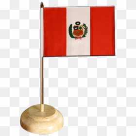 Peru Table Flag - Petit Drapeau De Table Gabon, HD Png Download - peru flag png