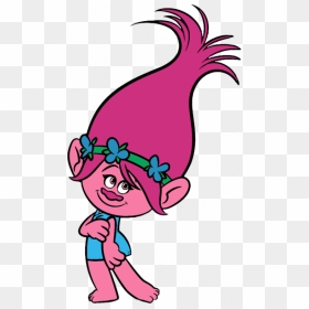 Poppy From Trolls Clipart , Png Download - Trolls Clipart, Transparent Png - trolls characters png