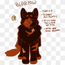 Image - Cartoon, HD Png Download - bear paw png