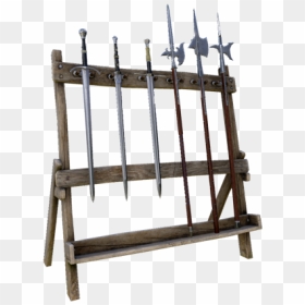 Cutout-rack - Wood, HD Png Download - weapons png