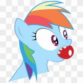 Slic3skill, Drool, Rainbow Dash, Safe, Simple Background, - Clip Art, HD Png Download - drool png