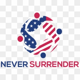 Cropped Never Surrender 1 Png - John Boner Center, Transparent Png - california flag png