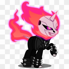 My Little Pony Ghost Rider Clipart , Png Download - Blaze The Cat Ghost Rider, Transparent Png - ghost rider png