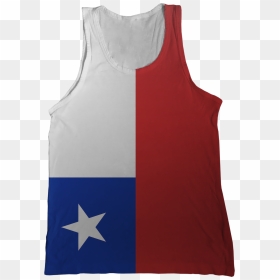 Chile Flag Tank Top - Active Tank, HD Png Download - chile flag png