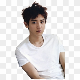 Exo Chanyeol Png - Chanyeol Exo Black And White, Transparent Png - chanyeol png