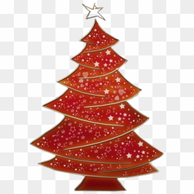 Merry Christmas Christmas Tree Clipart, Noel Christmas, - Red Christmas Tree .png, Transparent Png - christmas tree .png