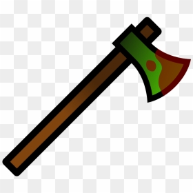 Loot Melee Woodaxe Bloody - Surviv Io Emoji Png, Transparent Png - weapons png