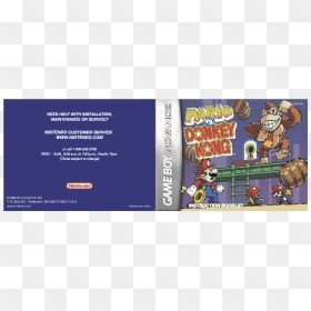 Mario Vs Donkey Kong Nintendo Game Boy Advance , Png - Mario Vs Donkey Kong Gba 2, Transparent Png - gameboy advance png