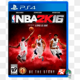 Игры Playstation 4 Новые - Nba 2k 16, HD Png Download - nba 2k16 png