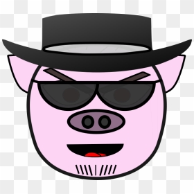 Transparent Pig Face Png - Evil Pig Clipart, Png Download - evil face png