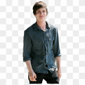 Actor Logan Lerman Transparent - Logan Lerman Png Percy Jackson, Png Download - logan png