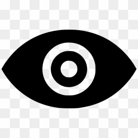 Eye Watch Views Channel Youtube - Black And White D Logo, HD Png Download - youtube icons png
