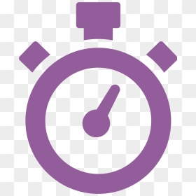 Purple Watch Icon , Png Download - Stopwatch Icon, Transparent Png - watch icon png