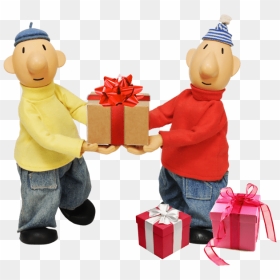 Pat & Mat Have Gifts - Pat Et Mat Png, Transparent Png - gifts png