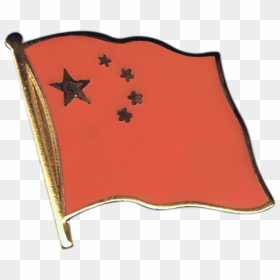 China Flag Pin, Badge - Lebanon Flag Easy Drawing, HD Png Download - china flag png
