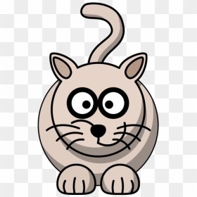 Grey Cat Png Icons - Black And White Animals Clipart, Transparent Png - cat .png