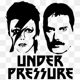 Transparent Png Freddie Mercury , Png Download - David Bowie Freddie Mercury T Shirt, Png Download - mercury png