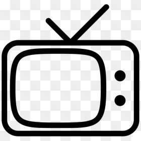 Tv Shows You Need To Watch - Tv Clipart Black And White, HD Png Download - watch icon png