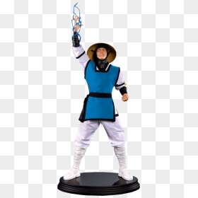 Mortal Kombat Statue Raiden - Raiden In Klassic Costume, HD Png Download - raiden png