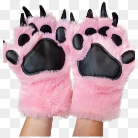 Pink Bear - Mask, HD Png Download - bear paw png