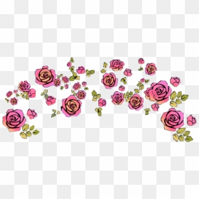 #cute #love #flower #flowers #crown #halo #overlay - Love Crown Png, Transparent Png - snapchat flower crown png
