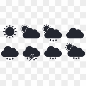 Weather Icon Transparent Background, HD Png Download - weather icons png