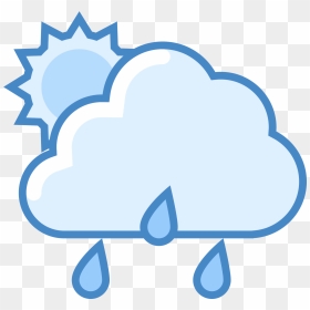 Weather Cold Weather But Partly Cloudy Icons Clipart, HD Png Download - weather icons png