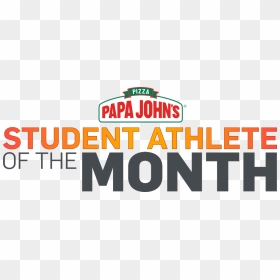 Papa John"s Student Athlete Of The Month - Oval, HD Png Download - papa johns logo png