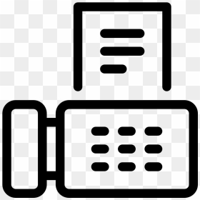 Communication Phone Fax, HD Png Download - fax icon png