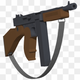 7 Sep 19 5 - Trigger, HD Png Download - tommy gun png