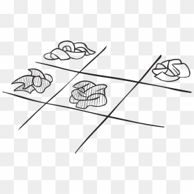 Fun Large Group Game Tic Tac Toe Game Placed On Floor, HD Png Download - tic tac toe png
