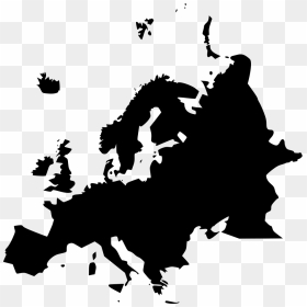 Europe - Vector Map Europe, HD Png Download - europe png