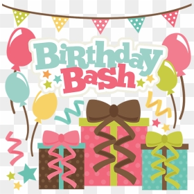 Birthday Bash Clipart, HD Png Download - birthday bash png
