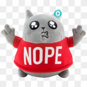 Exploding Kittens Nope Cat Cards, HD Png Download - nope png