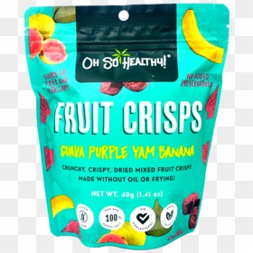 Oh So Healthy , Png Download - Oh So Healthy Purple Yam Banana And Coconut Fruit Crisps, Transparent Png - healthy png