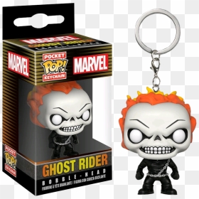 Funko Pop Vinyl - Funko Keychain Ghost Rider, HD Png Download - ghost rider png