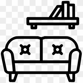 Living Room Clipart , Png Download - Icons Living Room Free, Transparent Png - living room png