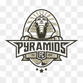 Pyramids Logo Design 2 Colors - Dream League Soccer 19 Logo, HD Png Download - pyramids png