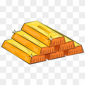 Gold Bars Clipart - Gold Bar Clipart, HD Png Download - gold bars png