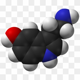 Serotonin Spartan Hf Based On Xtal 3d Sf Web - Serotonin Space Filling Model, HD Png Download - spartan png