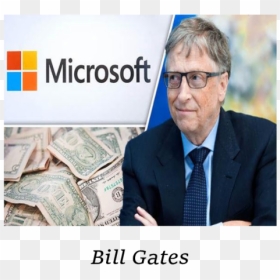 Microsoft Corporation, HD Png Download - bill gates png
