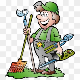 Gardener Clipart Organic Farming - Gardener Clipart, HD Png Download - gardener png