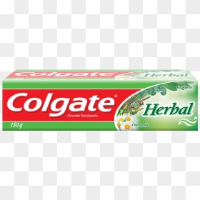 Colgate Herbal Toothpaste Transparent, HD Png Download - herbs png