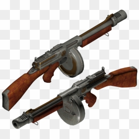 Download Zip Archive - Assault Rifle, HD Png Download - tommy gun png
