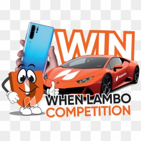 When Lambo Competition - Lamborghini Huracán, HD Png Download - lambo png