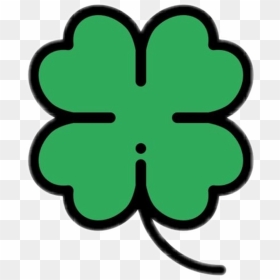 #leaf #lucky #green #tumblr #emoji #leaves - Black Circular Frame, HD Png Download - leaf icon png