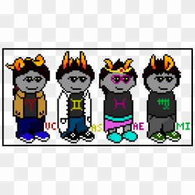 Transparent Homestuck Png - Cartoon, Png Download - trolls characters png